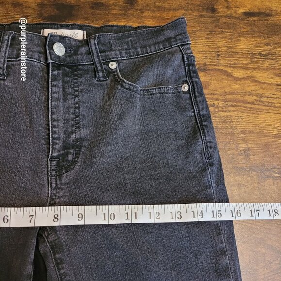Madewell Jeans 28 Skinny 9" High Rise Lunar Wash A5699 Tummy Control Slimming - Picture 8 of 12
